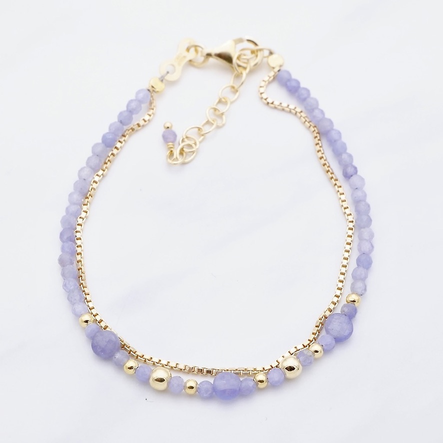 Tanzanite Armband LiaNoa Gold 