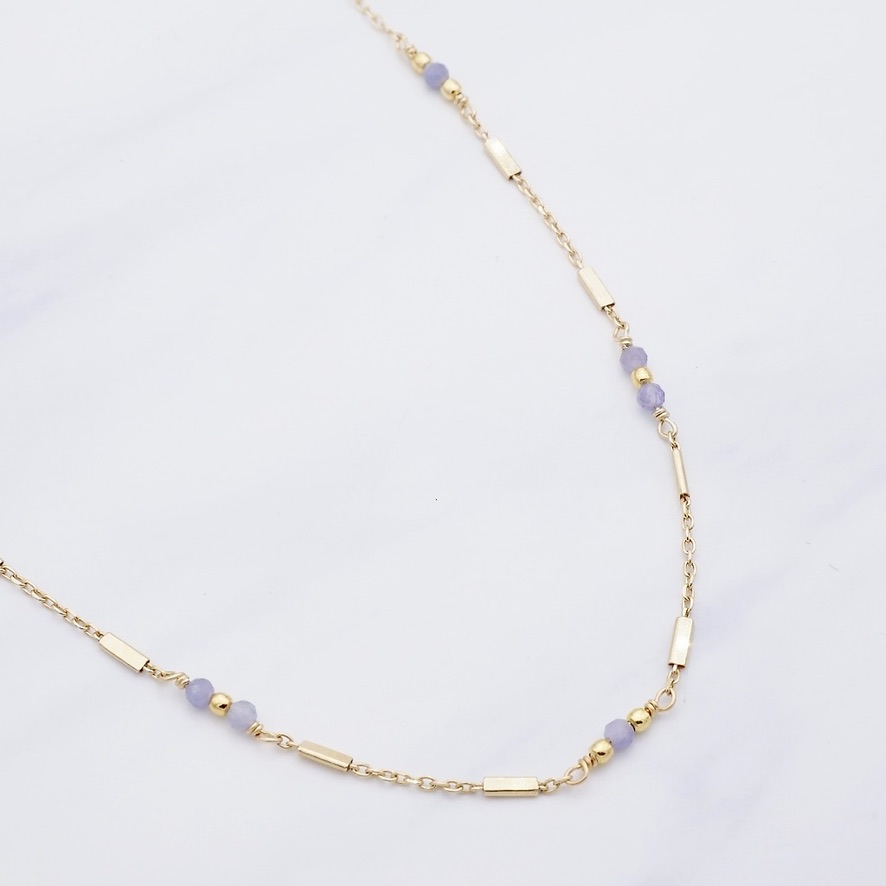 Tanzanite Halskette LiaNoa Gold